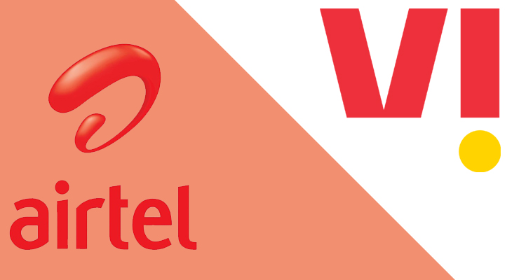 Airtell and Vodafone Idea Logo