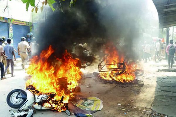 BAJRANG DAL ACTIVIST’S MURDER LEADS TO PROTEST AND VIOLENCE IN SHIVAMOGGA, KARNATAKA