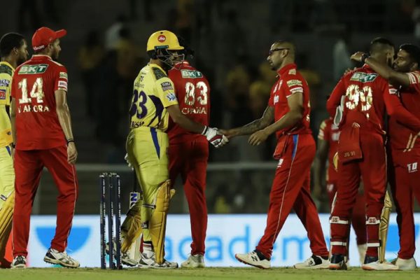 IPL 2022: PUNJAB KINGS OUTCLASSED CHENNAI SUPER KINGS BY 54 RUNS WITH STRONG BOWLING