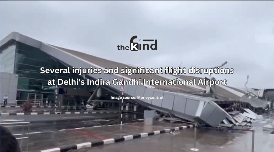 Roof Collapse at Delhi Airport Casualties and Delays Reported